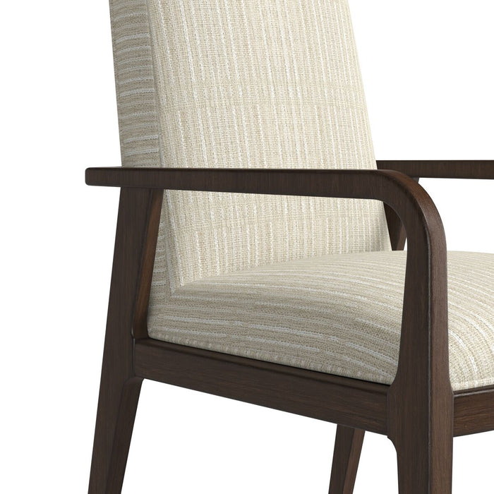 ART Furniture - Verge Upholstered Arm Chair in Handcrated Walnut (Set of 2) - 337207-1960 - GreatFurnitureDeal