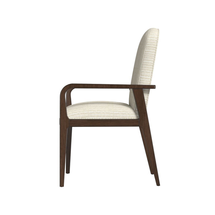 ART Furniture - Verge Upholstered Arm Chair in Handcrated Walnut (Set of 2) - 337207-1960 - GreatFurnitureDeal