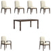 ART Furniture - Verge 7 Piece Rectangular Dining Table Set in Handcrated Walnut - 337221-1960-7SET - GreatFurnitureDeal
