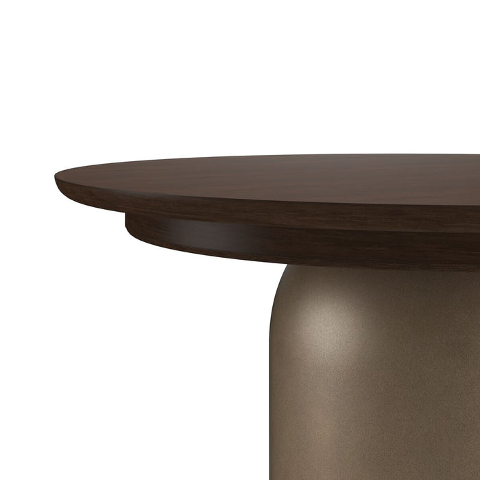 ART Furniture - Verge Round Dining Table in Bronze Metallic - 337225-1960 - GreatFurnitureDeal