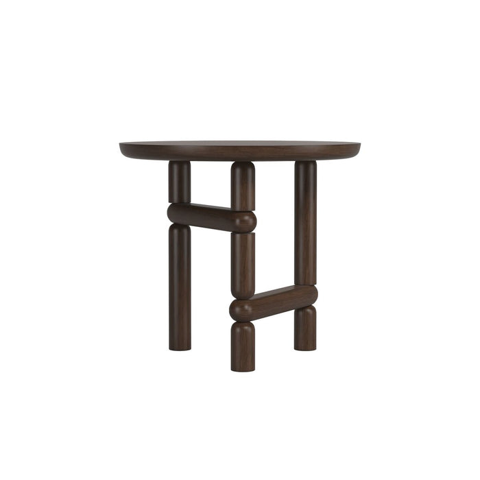 ART Furniture - Verge Round End Table in Handcrafted Walnut - 337304-1960 - GreatFurnitureDeal