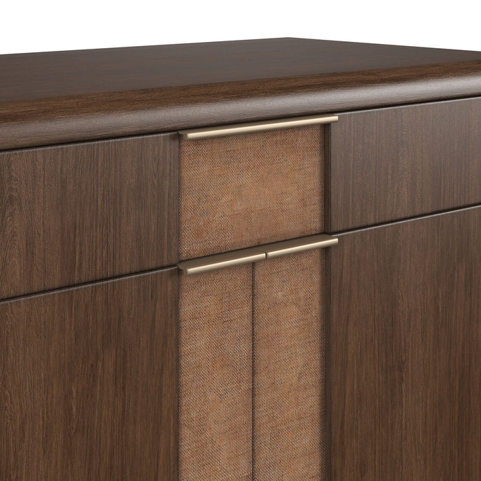 ART Furniture - Verge Accent Door Chest in Handcrated Walnut - 337397-1960 - GreatFurnitureDeal