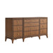 ART Furniture - Harbor Dresser with Mirror in Lakeside Sepia - 338130-338121-2731 - GreatFurnitureDeal