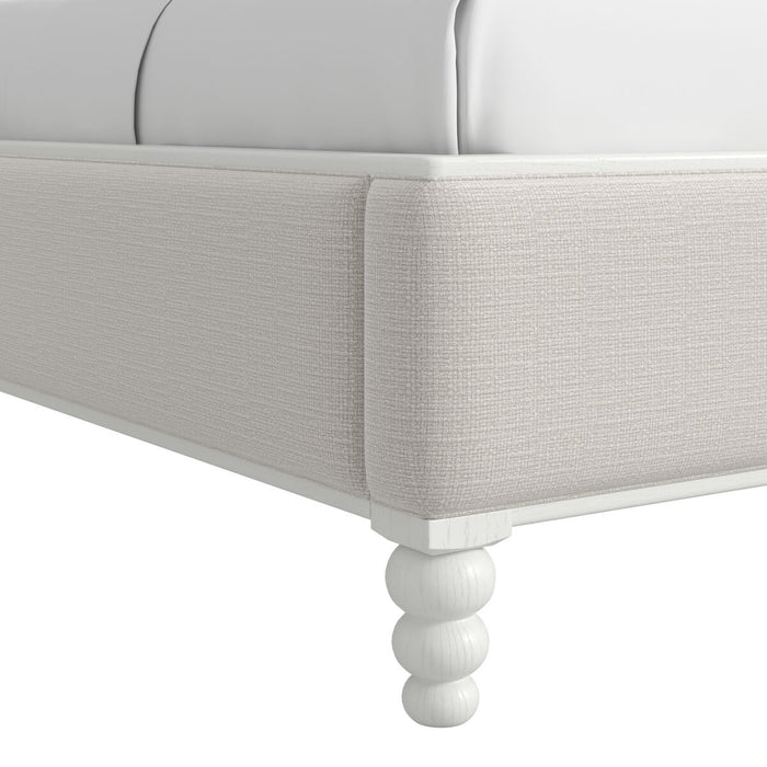 ART Furniture - Haven Queen Upholstered Bed in Warm White - 339125-2367 - GreatFurnitureDeal