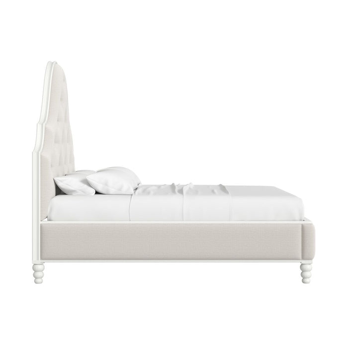 ART Furniture - Haven Queen Upholstered Bed in Warm White - 339125-2367 - GreatFurnitureDeal