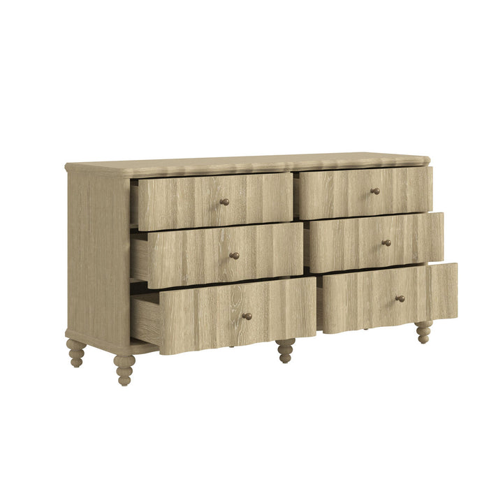 ART Furniture - Haven Dresser in Sundrenched Oak - 339130-2325 - GreatFurnitureDeal