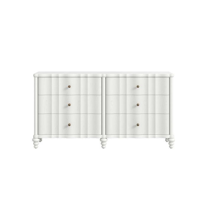 ART Furniture - Haven Dresser in Warm White - 339130-2367 - GreatFurnitureDeal