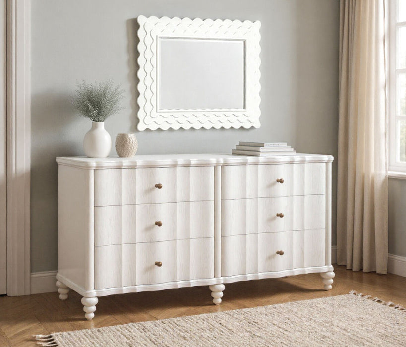 ART Furniture - Haven Mirror in Warm White - 339120-2367