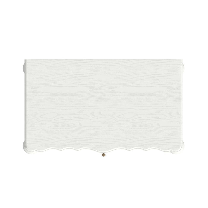 ART Furniture - Haven 5 Piece King Upholstered Canopy Poster Bedroom Set in Warm White - 339136-2367CP-5SET