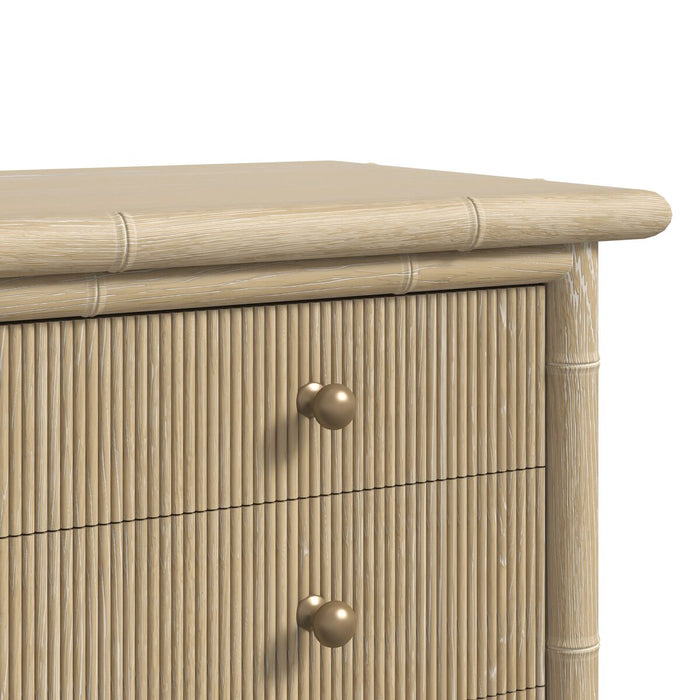 ART Furniture - Haven Bachelor's Chest in Sun Oak - 339158-2325 - GreatFurnitureDeal