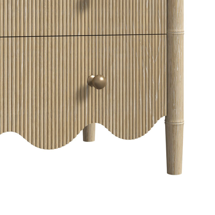 ART Furniture - Haven Bachelor's Chest in Sun Oak - 339158-2325 - GreatFurnitureDeal
