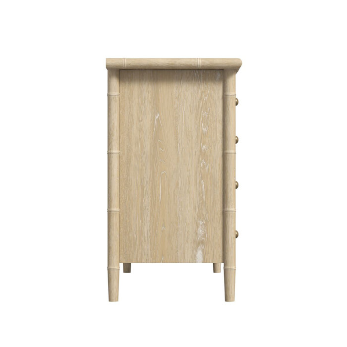 ART Furniture - Haven Bachelor's Chest in Sun Oak - 339158-2325 - GreatFurnitureDeal