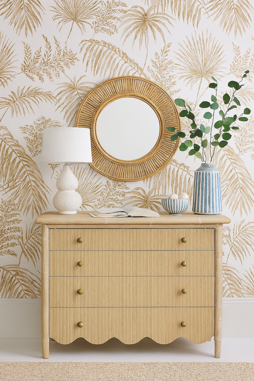 ART Furniture - Haven Bachelor's Chest in Sun Oak - 339158-2325 - GreatFurnitureDeal