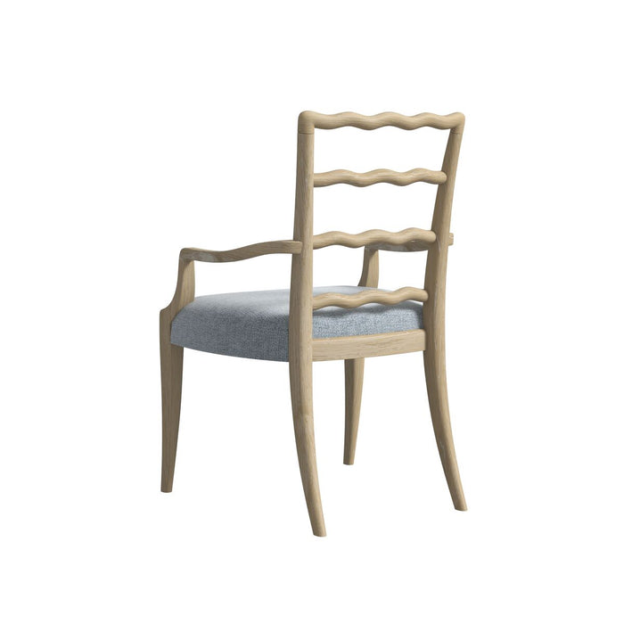 ART Furniture - Haven Ladderback Arm Chair in Warm White (Set of 2) - 339205-2325 - GreatFurnitureDeal