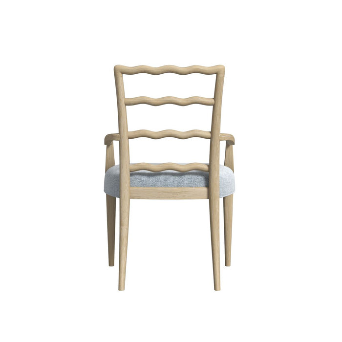 ART Furniture - Haven Ladderback Arm Chair in Warm White (Set of 2) - 339205-2325 - GreatFurnitureDeal