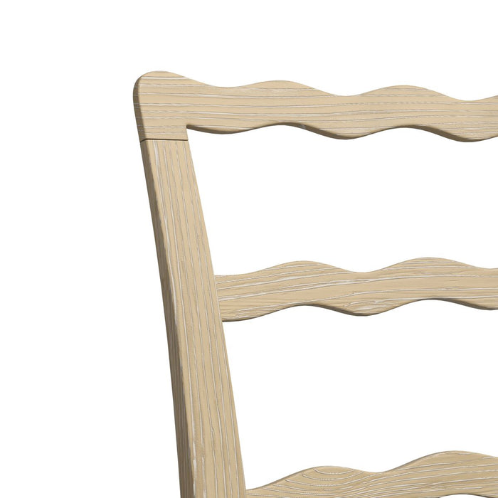 ART Furniture - Haven Ladderback Arm Chair in Warm White (Set of 2) - 339205-2325 - GreatFurnitureDeal