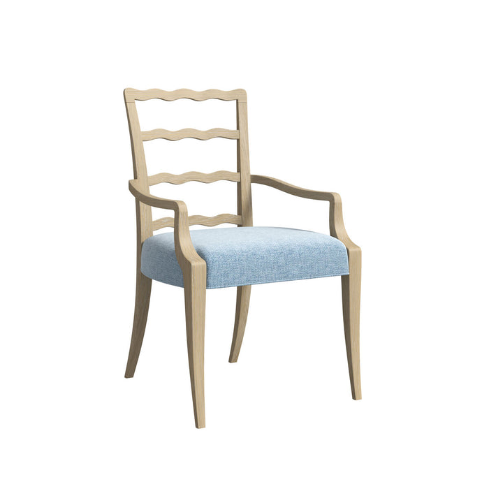 ART Furniture - Haven Ladderback Arm Chair in Warm White (Set of 2) - 339205-2325 - GreatFurnitureDeal