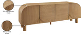 Meridian Furniture - Casablanca Walnut Solid Wood And Oak Veneer Sideboard / Buffet - 339Walnut - GreatFurnitureDeal