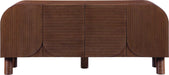 Meridian Furniture - Casablanca Walnut Solid Wood And Oak Veneer Sideboard / Buffet - 339Walnut - GreatFurnitureDeal
