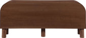Meridian Furniture - Casablanca Walnut Solid Wood And Oak Veneer Sideboard / Buffet - 339Walnut - GreatFurnitureDeal