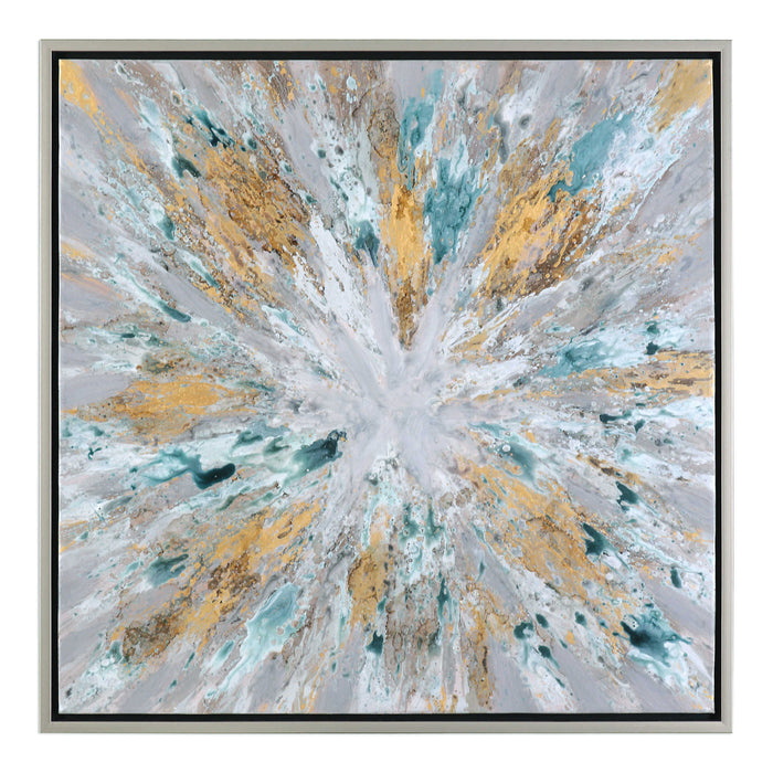 Uttermost - Exploding Star Modern Abstract Art - 34361 - GreatFurnitureDeal