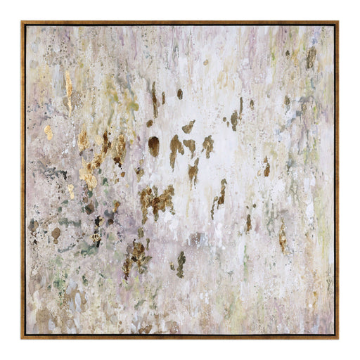 Uttermost - Golden Raindrops Modern Abstract Art - 34362 - GreatFurnitureDeal