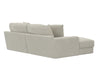 Jackson Furniture - Cozy Stationary Sectional in Pearl - 344515-516-PEARL - GreatFurnitureDeal