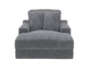 Jackson Furniture - Cozy Chaise w/USB in Gunmetal - 344519-GUNMETAL - GreatFurnitureDeal