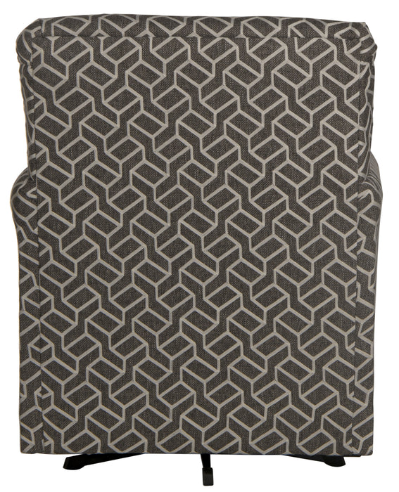 Jackson Furniture - Cutler Swivel Chair with Cocktail Ottoman in Ash - 3478-21-12-ASH - GreatFurnitureDeal