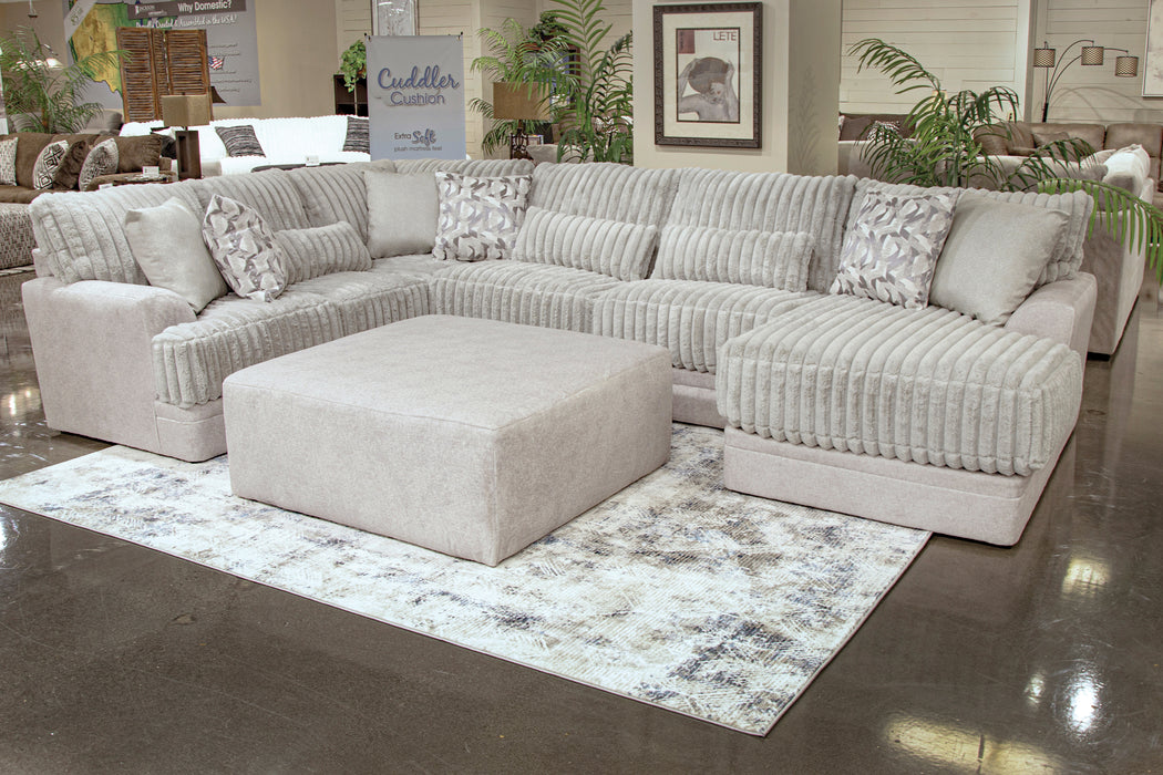Jackson Furniture - Titan 4 Piece Sectional Sofa in Moonstruck - 3480-62-59-30-76-MOON - GreatFurnitureDeal