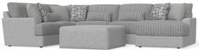 Jackson Furniture - Titan 4 Piece Sectional Sofa in Moonstruck - 3480-62-59-30-76-MOON - GreatFurnitureDeal