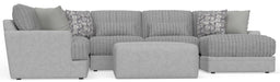 Jackson Furniture - Titan 4 Piece Sectional Sofa in Moonstruck - 3480-62-59-30-76-MOON - GreatFurnitureDeal