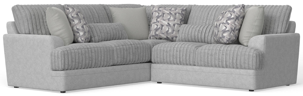 Jackson Furniture - Titan 4 Piece Sectional Sofa in Moonstruck - 3480-62-59-72-28-MOON - GreatFurnitureDeal