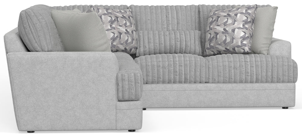 Jackson Furniture - Titan 4 Piece Sectional Sofa in Moonstruck - 3480-62-59-72-28-MOON - GreatFurnitureDeal