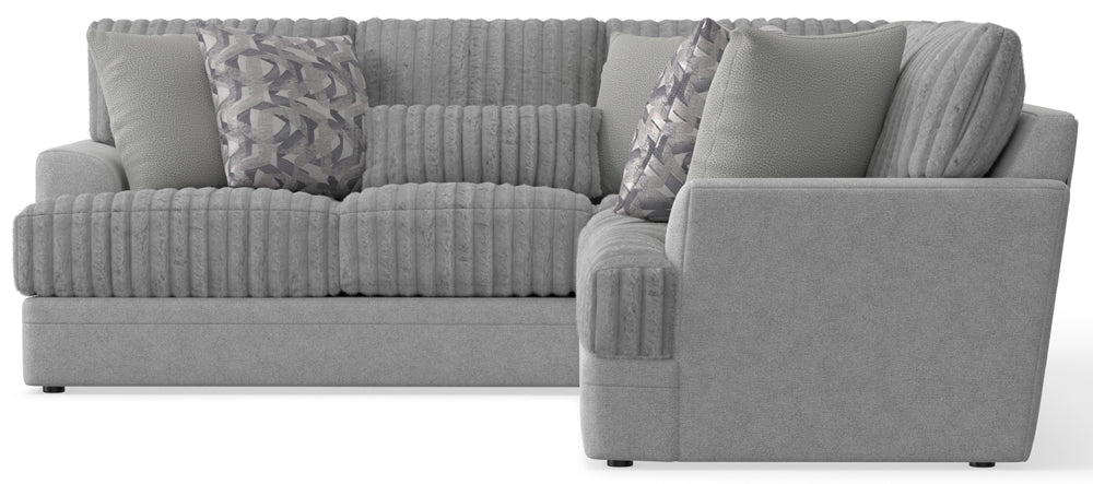 Jackson Furniture - Titan 3 Piece Sectional Sofa in Moonstruck - 3480-62-59-72-MOON - GreatFurnitureDeal