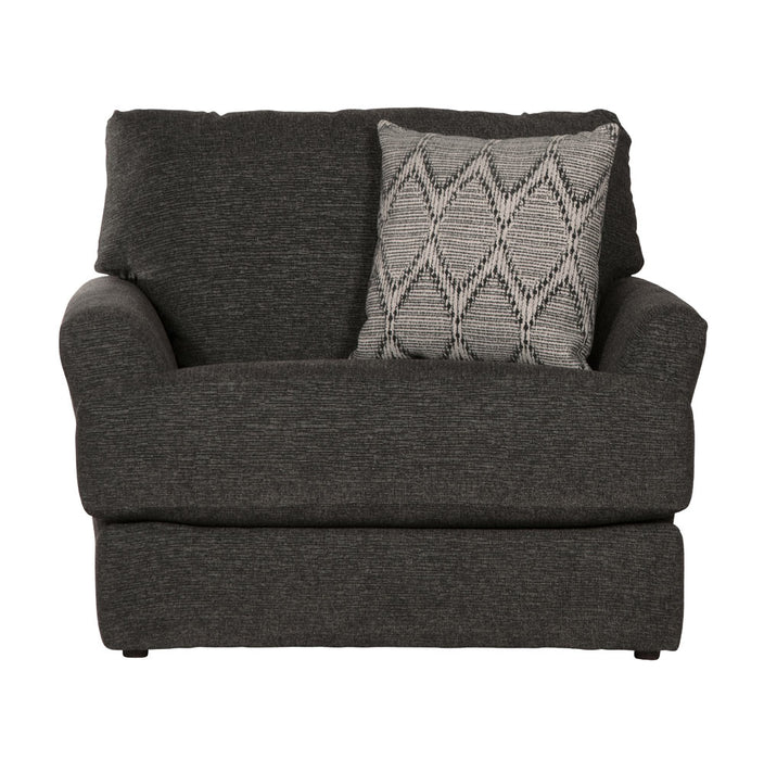 Jackson Furniture - Howell Chair 1/2 in Night/Graphite - 3482-01- GRAPHITE