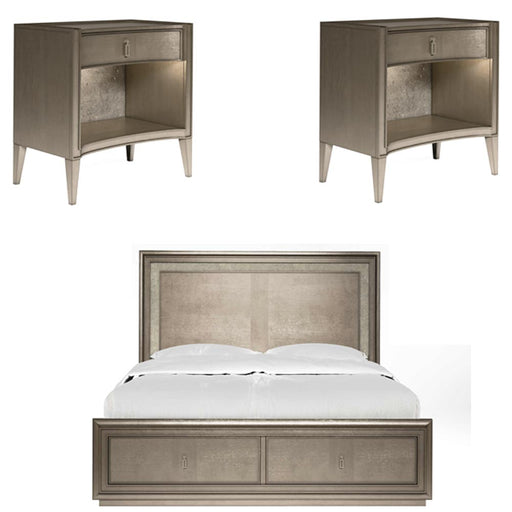 ART Furniture - Cove 3 Piece Queen Panel Storage Bedroom Set in Mica - 349135-140-2743-3SET - GreatFurnitureDeal