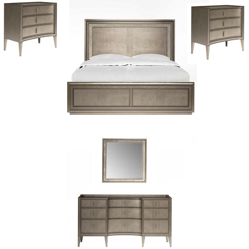 ART Furniture - Cove 5 Piece Queen Panel Storage Bedroom Set in Mica - 349135-141-2743-5SET - GreatFurnitureDeal