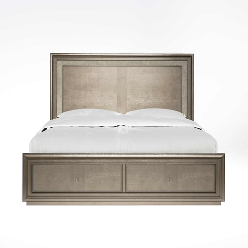 ART Furniture - Cove California King Panel Storage Bed in Mica - 349137-2743 - GreatFurnitureDeal