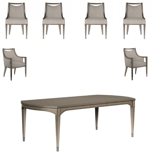 ART Furniture - Cove 7 Piece Dining Room Set in Mica - 349220-2743-7SET - GreatFurnitureDeal