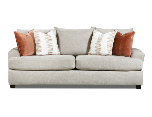 Southern Home Furnishings - Maclean Sofa in Taupe - 3502-00 Maclean Taupe Sofa - GreatFurnitureDeal