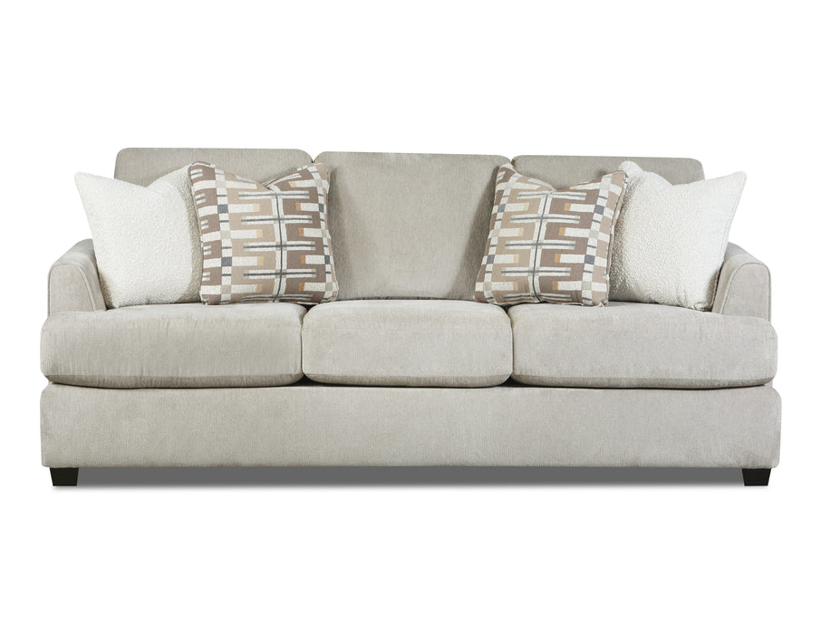 Southern Home Furnishings - Nolte Sofa in Taupe - 3503-00 Nolte Pebble Sofa - GreatFurnitureDeal