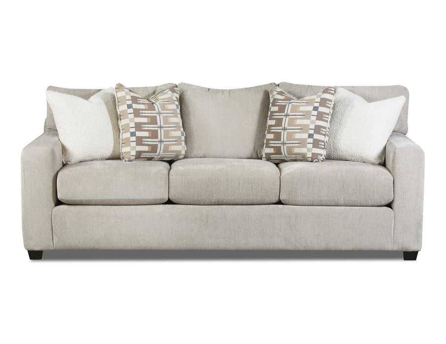 Southern Home Furnishings - Nolte Sofa in Taupe - 3505-00 Nolte Pebble Sofa - GreatFurnitureDeal