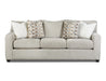 Southern Home Furnishings - Nolte Sofa in Taupe - 3505-00 Nolte Pebble Sofa - GreatFurnitureDeal