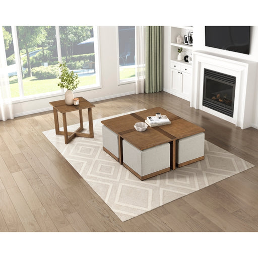 Homelegance - Sienna 3-Piece Occasional Table Set in Light Gray - 3506-01-04 - GreatFurnitureDeal