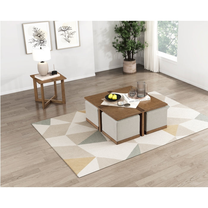 Homelegance - Sienna 3-Piece Occasional Table Set in Light Gray - 3506-01-04 - GreatFurnitureDeal