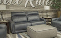 Catnapper - Nico Power Headrest Reclining Sofa in Twilight/Silver - 63501-SILVER - GreatFurnitureDeal