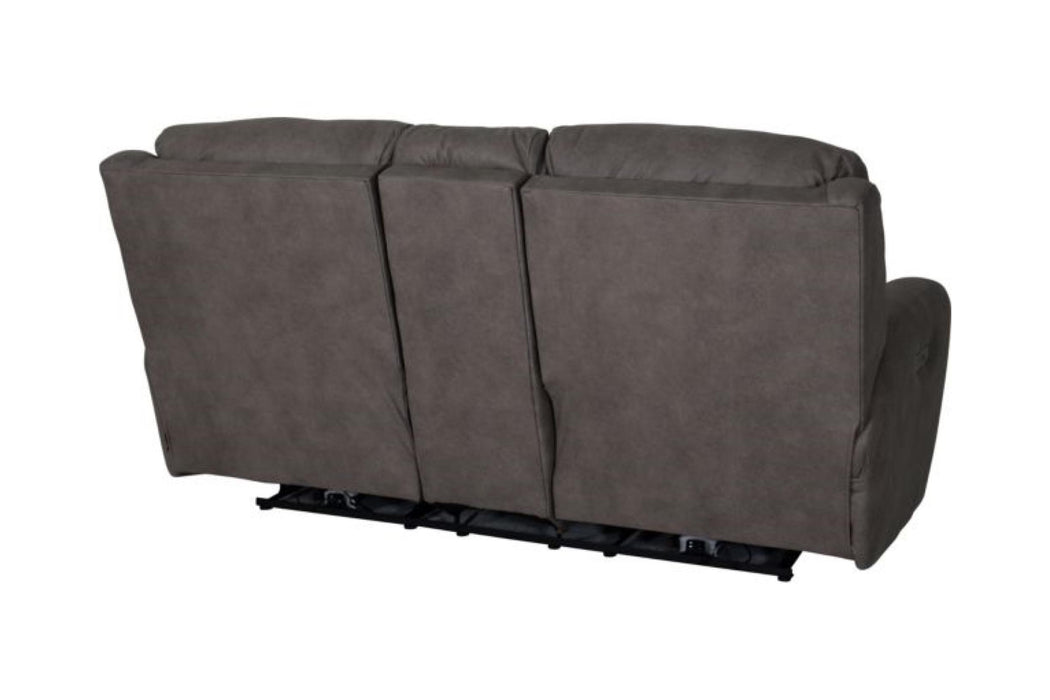 Southern Motion - Point Break Triple Power Loveseat W/ Console, Hidden Cupholders - 356-86P-MTO - GreatFurnitureDeal