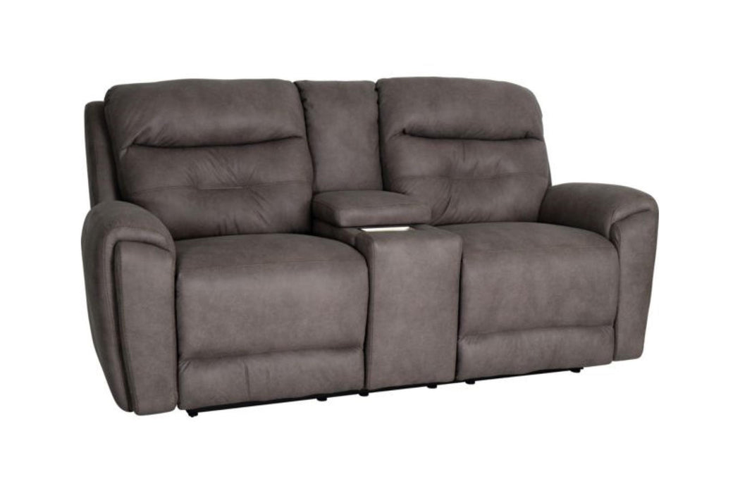 Southern Motion - Point Break Triple Power Loveseat W/ Console, Hidden Cupholders - 356-86P-MTO - GreatFurnitureDeal