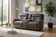 Southern Motion - Point Break Triple Power Loveseat W/ Console, Hidden Cupholders - 356-86P-MTO - GreatFurnitureDeal